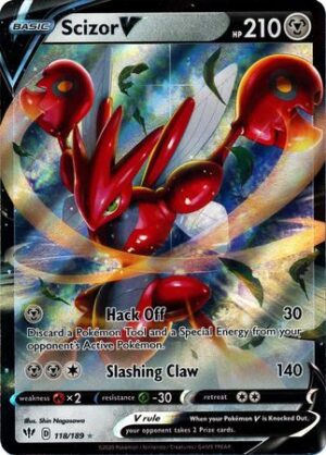 Scizor V - 118/189