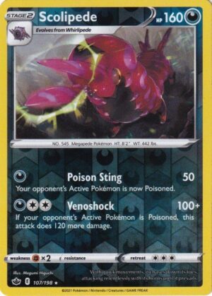 Scolipede - 107/198 - Reverse