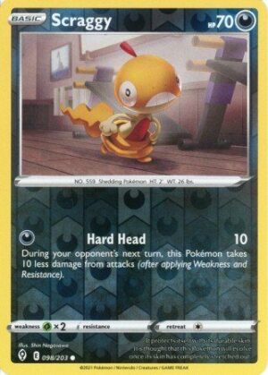 Scraggy - 98/203 - Reverse