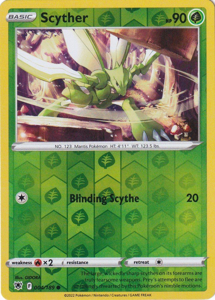 Scyther – 4/189 – Reverse