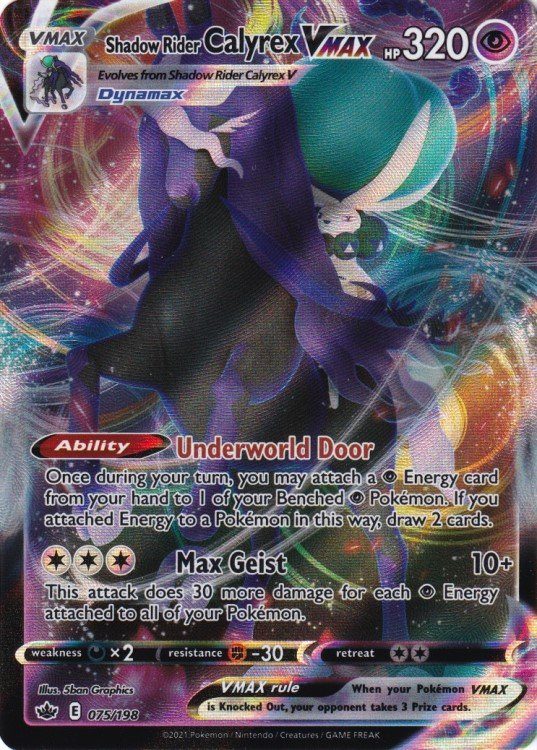 Shadow Rider Calyrex VMAX – 075/198