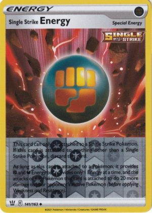 Single Strike Energy - 141/163 - Reverse