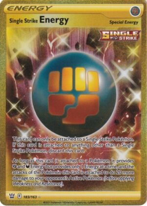 Single Strike Energy - 183/163