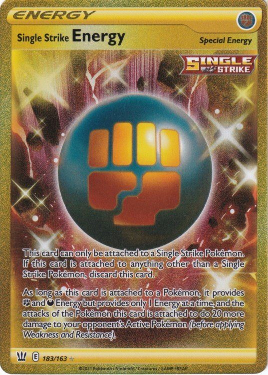 Single Strike Energy – 183/163