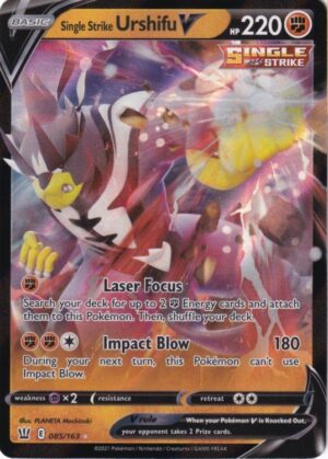 Single Strike Urshifu V - 085/163