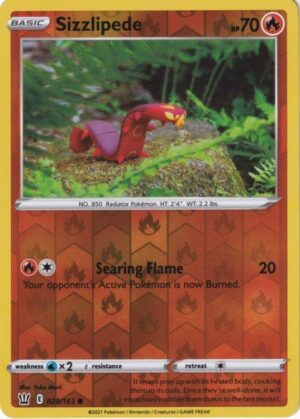 Sizzlipede - 029/163 - Reverse