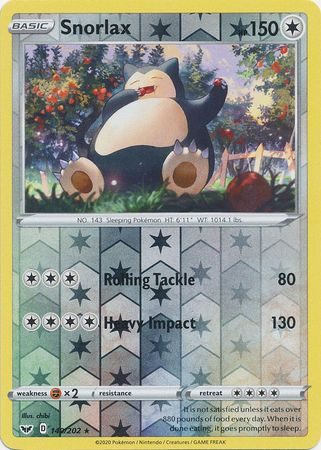 Snorlax - 140/202 - Reverse