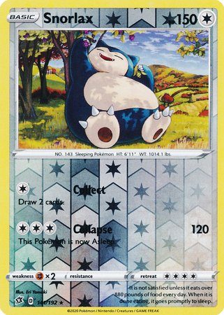 Snorlax - 141/192 - Reverse
