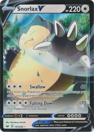 Snorlax V - 141/202