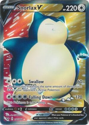 Snorlax V - 197/202