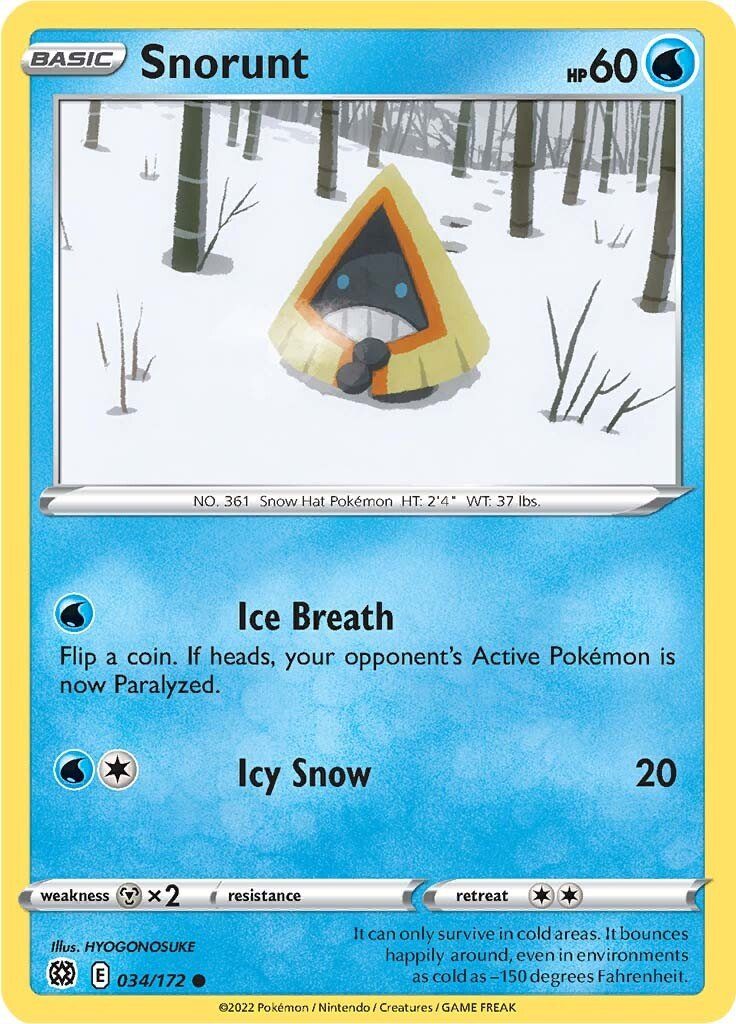 Snorunt - 34/172