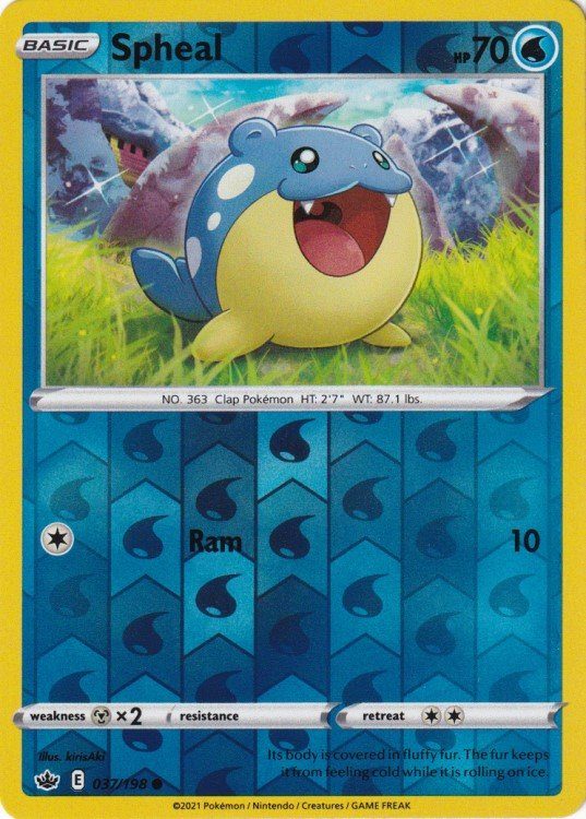 Spheal – 037/198 – Reverse