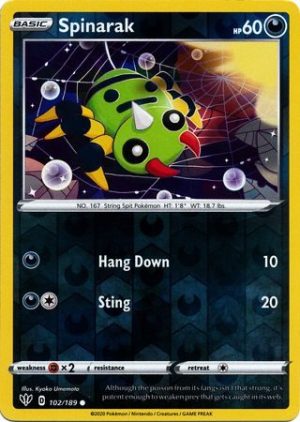 Spinarak - 102/189 - Reverse