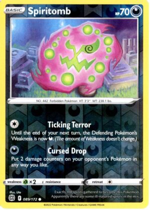 Spiritomb - 89/172 - Reverse