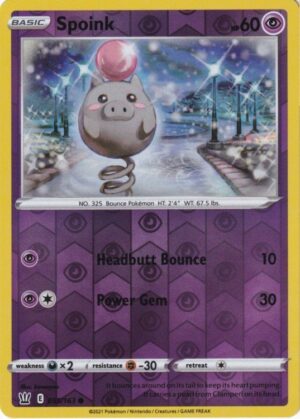 Spoink - 055/163 - Reverse