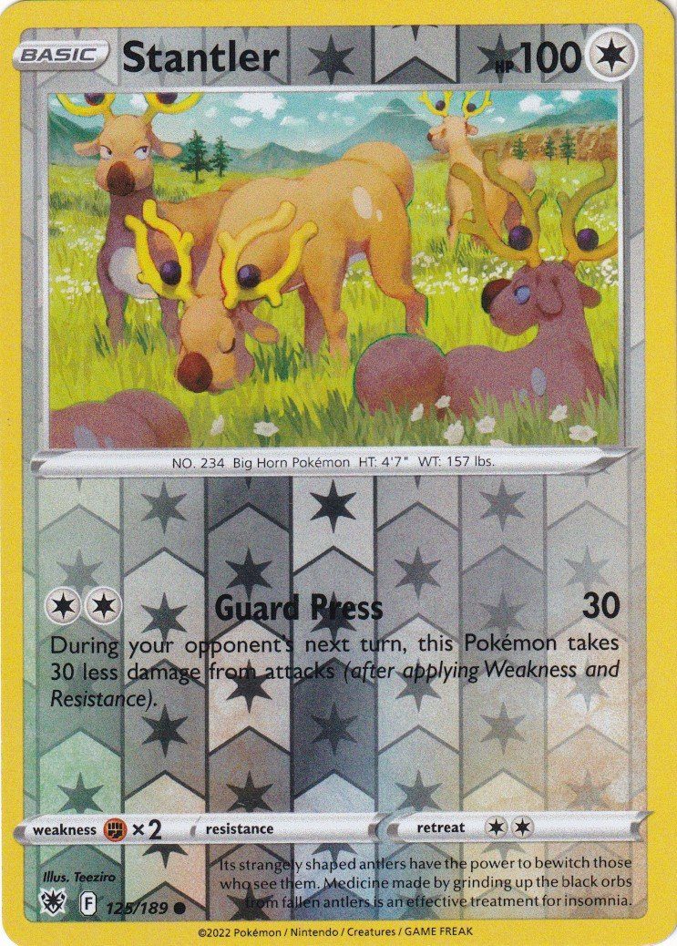Stantler - 125/189 - Reverse