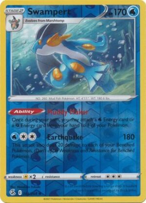 Swampert - 64/264 - Reverse