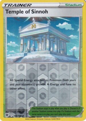 Temple of Sinnoh - 155/189 - Reverse