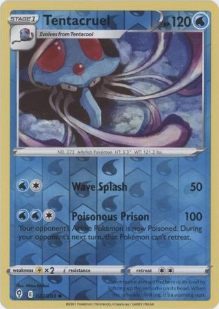 Tentacruel - 27/203 - Reverse