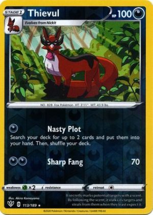 Thievul - 113/189 - Reverse