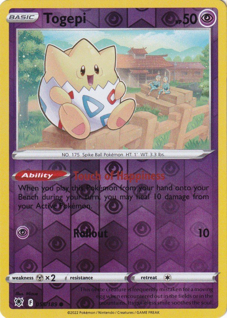 Togepi - 55/189 - Reverse