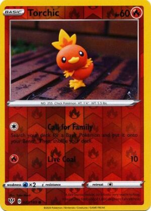 Torchic - 022/189 - Reverse