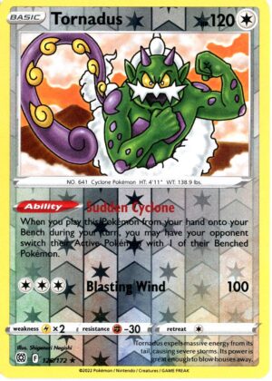 Tornadus - 126/172 - Reverse