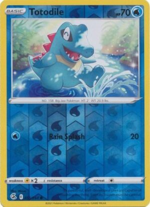 Totodile - 55/264 - Reverse