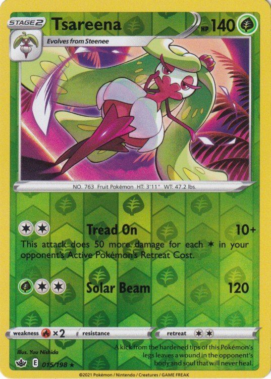 Tsareena – 015/198 – Reverse