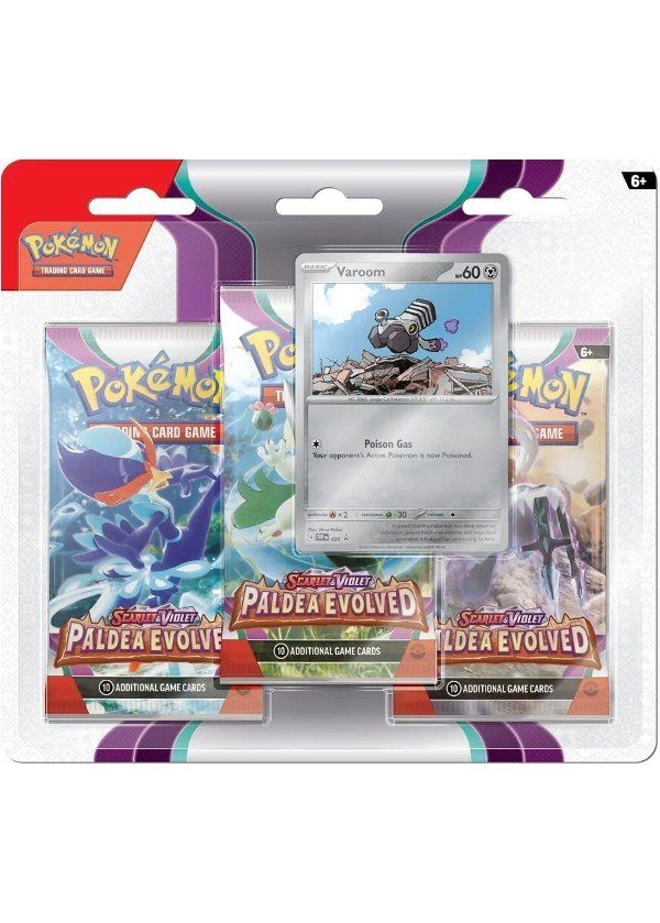 Varoom blister pack (3 stk.) – SV2 Paldea Evolved