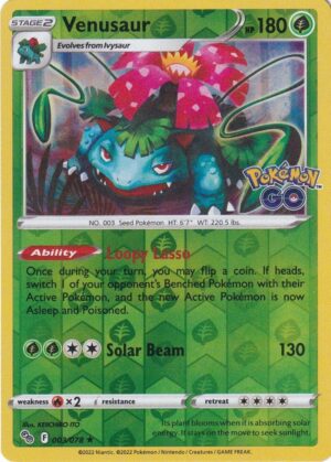 Venusaur - 3/078 - Reverse