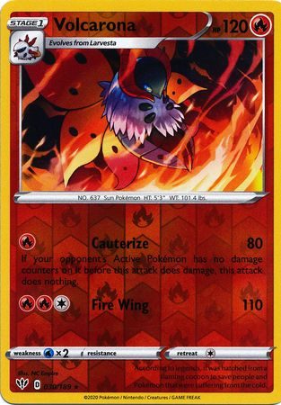 Volcarona - 030/189 - Reverse