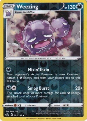 Weezing - 095/198 - Reverse