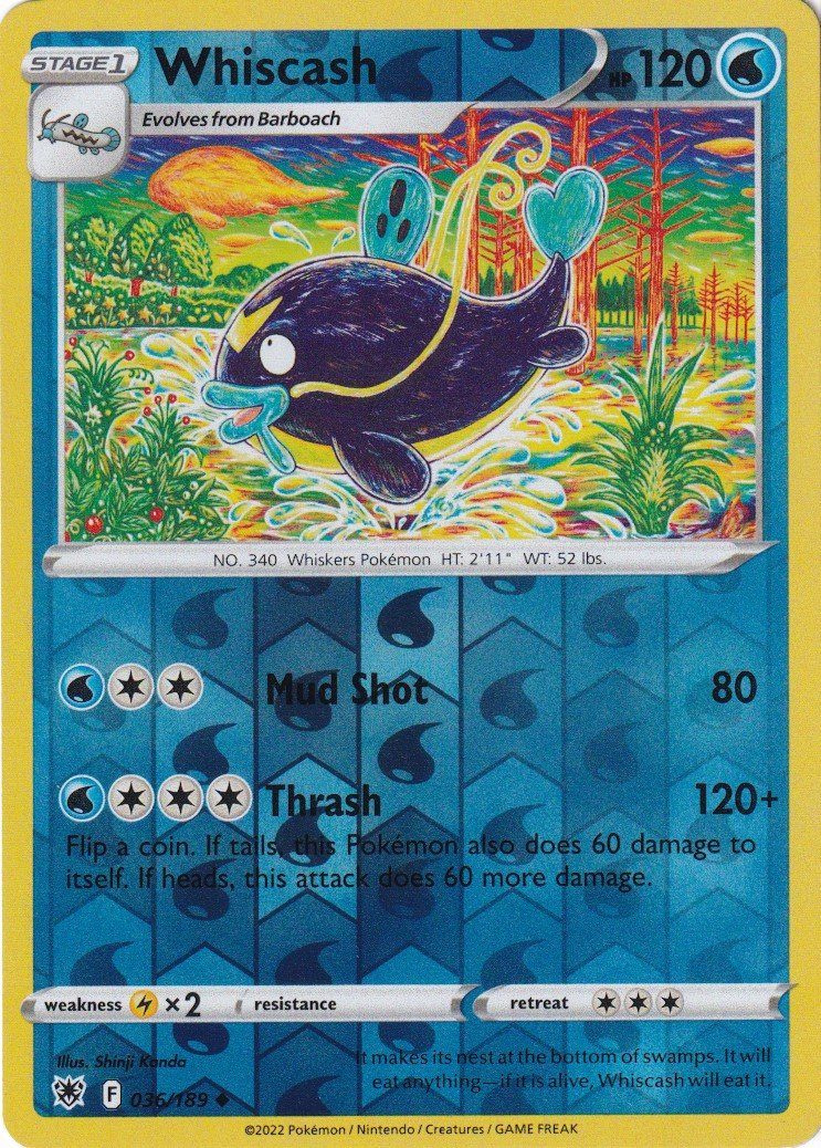 Whiscash - 36/189 - Reverse