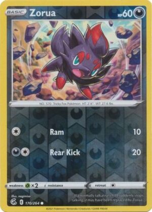 Zorua - 170/264 - Reverse
