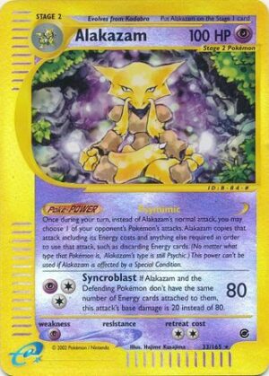 Alakazam - 33/165 - Reverse
