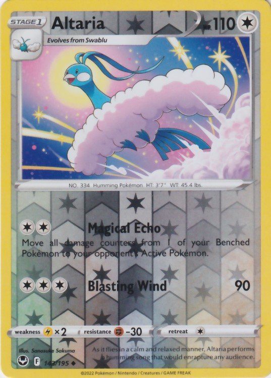 Altaria - 143/195 - Reverse