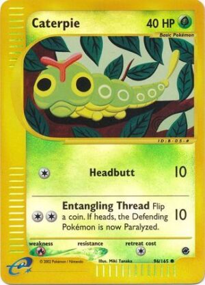 Caterpie - 96/165 - Reverse