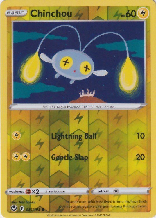 Chinchou – 51/195 – Reverse