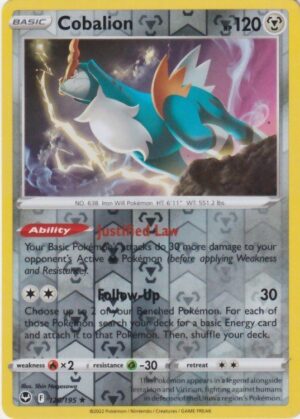Cobalion - 126/195 - Reverse