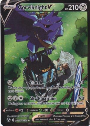 Corviknight V (Cabbie) - TG18/TG30