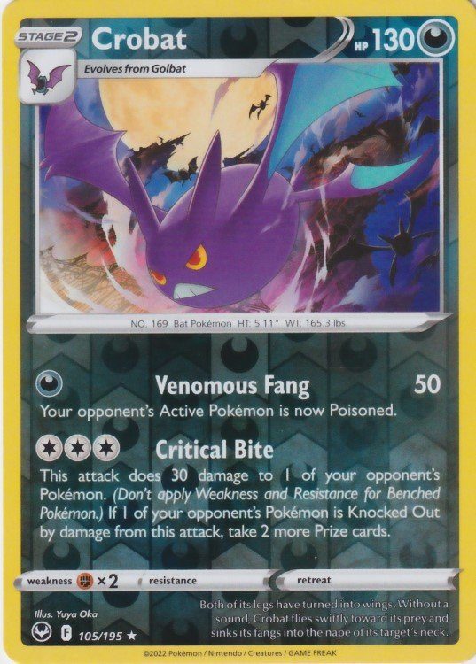 Crobat – 105/195 – Reverse