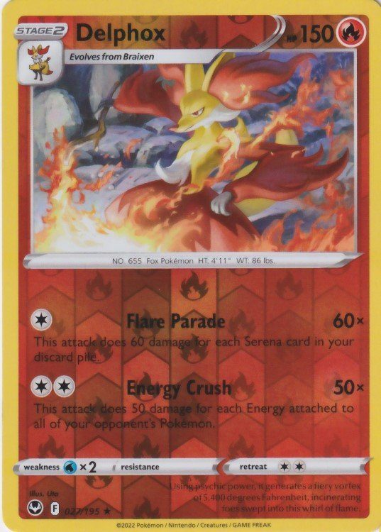 Delphox – 27/195 – Reverse