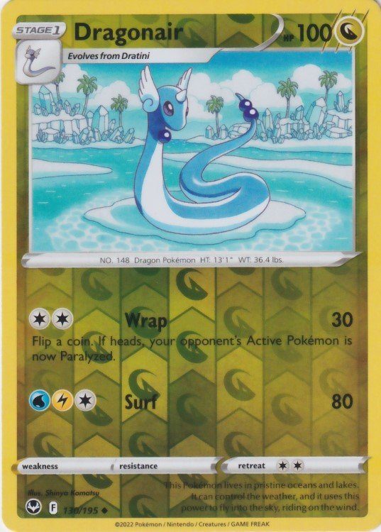 Dragonair – 130/195 – Reverse
