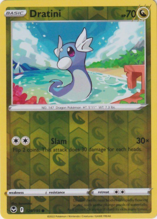 Dratini – 129/195 – Reverse