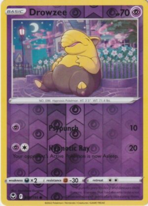 Drowzee - 60/195 - Reverse