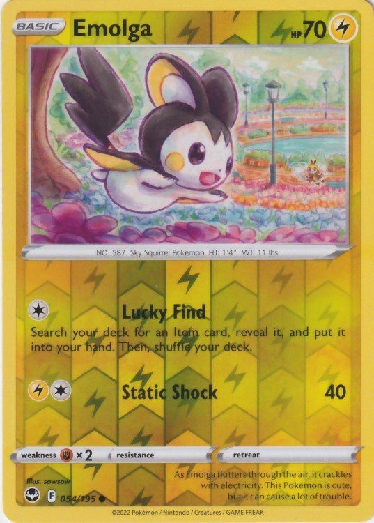 Emolga - 54/195 - Reverse