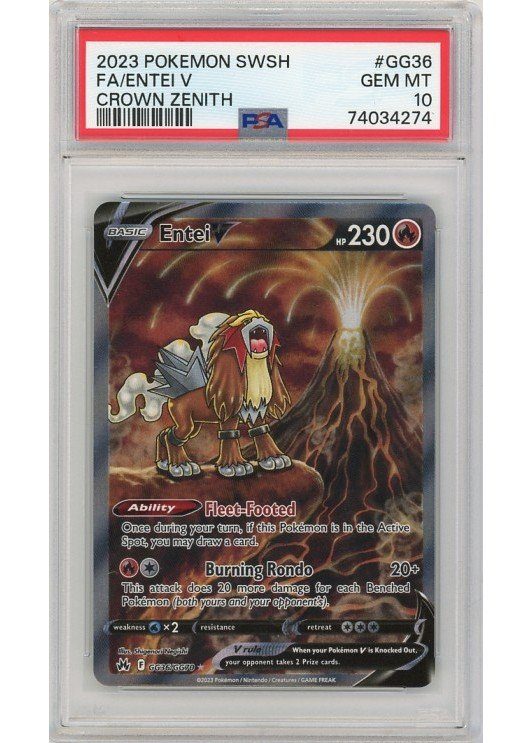 Entei V – GG36/GG70 – PSA 10