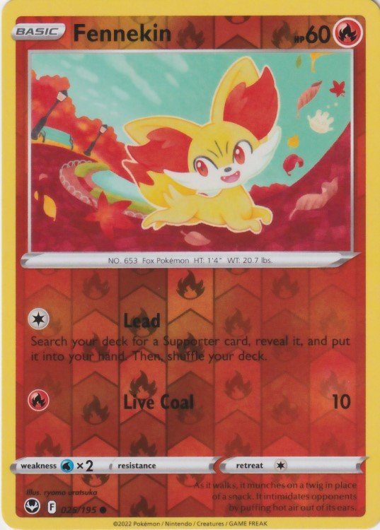 Fennekin – 25/195 – Reverse