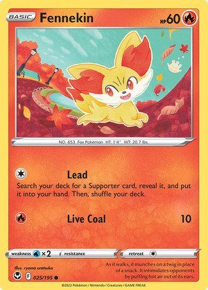 Fennekin - 25/195